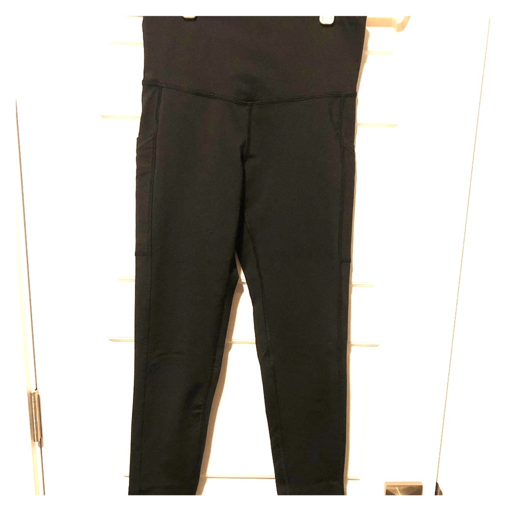 Black Compression Workout Leggings